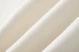 French Luxury and Minimalist Style Double Breasted Albaca Alpaca Wool Double-Sided Coat Jacket