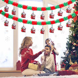 Christmas Banner Garland Merry Christmas Decoration for Home 2024 Navidad Noel 2024 Christmas Ornaments Xmas Decor New Year 2025