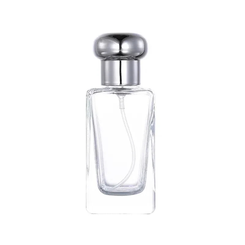 30ml Perfume Split Bottle Glass Press Empty Spray Bottle Screw Cosmetic Replacement Bottles High-end Small Sample