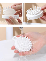 Silicone Scalp & Body Massage Brush - Hair Washing & Shower Tool
