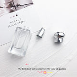 30ml Perfume Split Bottle Glass Press Empty Spray Bottle Screw Cosmetic Replacement Bottles High-end Small Sample