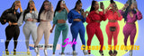 Sexy Denim Jean 2 Piece Skirt Sets Winter Outfits Y2K Streetwear Crop Tops Denim Fashion Jackets Coats Two Piece Skirt Set