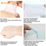 4 Sizes Pu Film Bath Waterproof Adhesive Wound Dressing Medical Fixation Tape Bandage Breathable Rolled Waterproof Patch