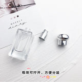 30ml Perfume Split Bottle Glass Press Empty Spray Bottle Screw Cosmetic Replacement Bottles High-end Small Sample