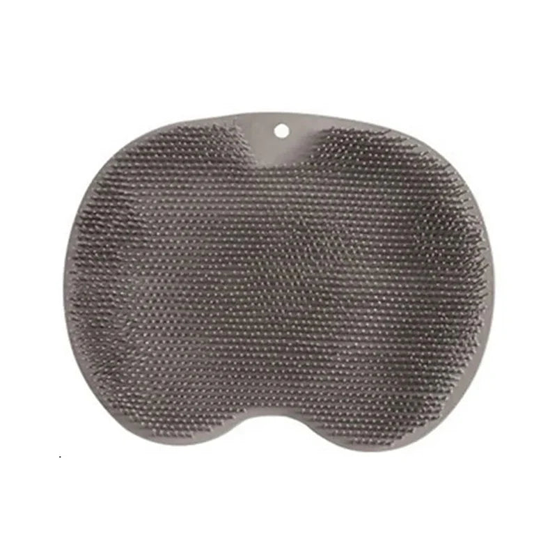 Massage Mat Back Scraper Cleaning Brush Shower Feet Cleaner Wash Mat Multifunction Sucker Wall Mat Rub Foot Arms Body Bath