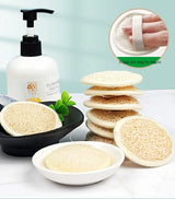 Natural Loofah Exfoliating Sponge - Face & Body Scrub Pad