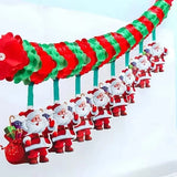 Christmas Banner Garland Merry Christmas Decoration for Home 2024 Navidad Noel 2024 Christmas Ornaments Xmas Decor New Year 2025