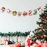 Christmas Banner Garland Merry Christmas Decoration for Home 2024 Navidad Noel 2024 Christmas Ornaments Xmas Decor New Year 2025