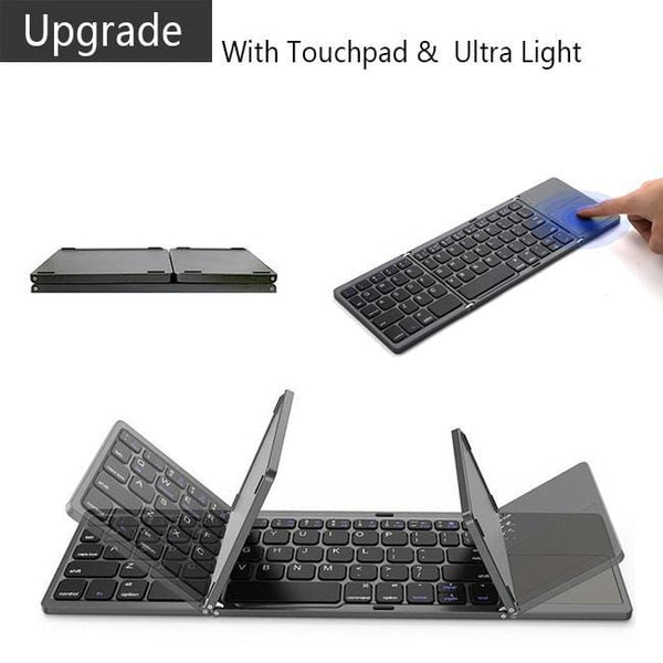 Wireless Bluetooth Foldable Keyboard.