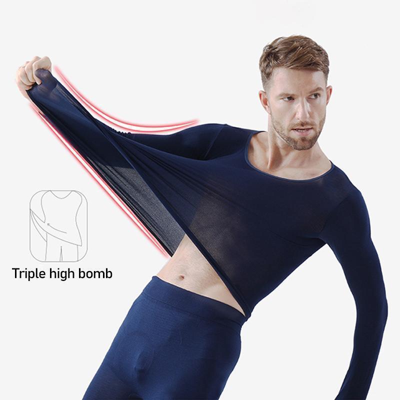 Seamless Elastic Thermal Inner Wear.