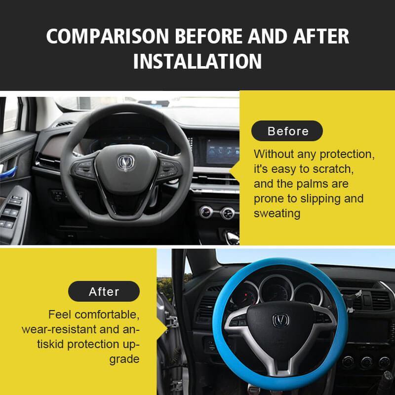 Car Steering Wheel Protective Cover.