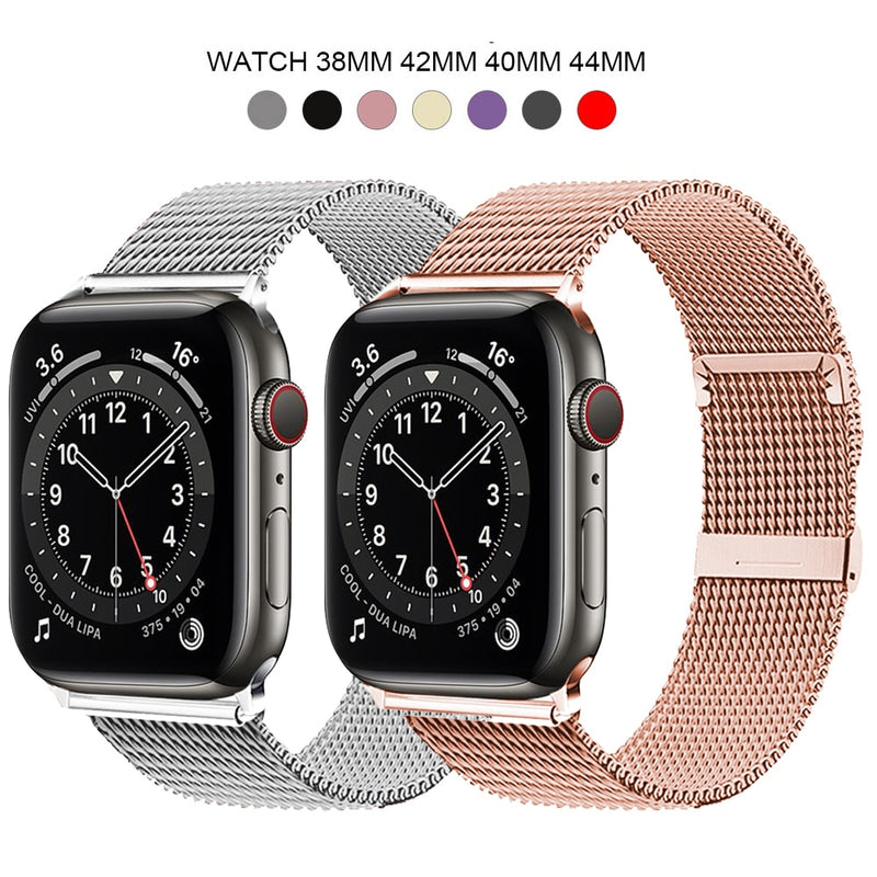 Milanese Loop Bracelet Stainless Steel band For Apple Watch series 1/2/3.