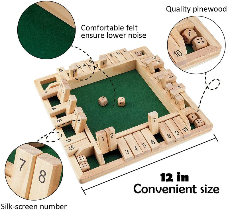 FlipBlock™ Wooden Board Game.