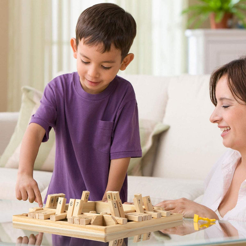 FlipBlock™ Wooden Board Game.