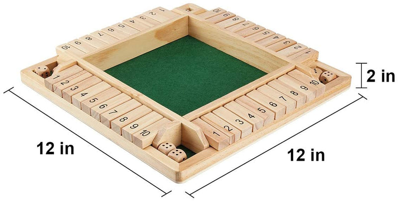 FlipBlock™ Wooden Board Game.