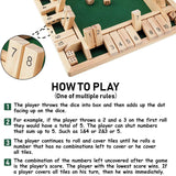 FlipBlock™ Wooden Board Game.