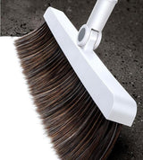 Stainless Steel "Built-In Comb" Rotating Broom.