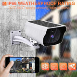 Outdoor Solar Powered Wireless Security Camera (Wifi & 1080p).