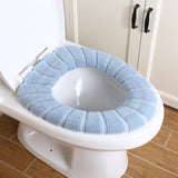 Warm Soft Acrylic Washable Toilet Seat Cover.