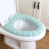 Warm Soft Acrylic Washable Toilet Seat Cover.