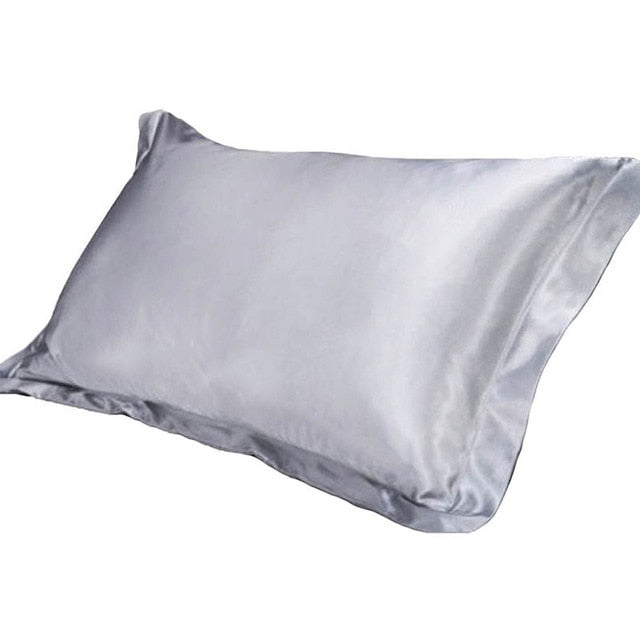 Comfortable Pure Emulation Silk Satin Pillowcase.