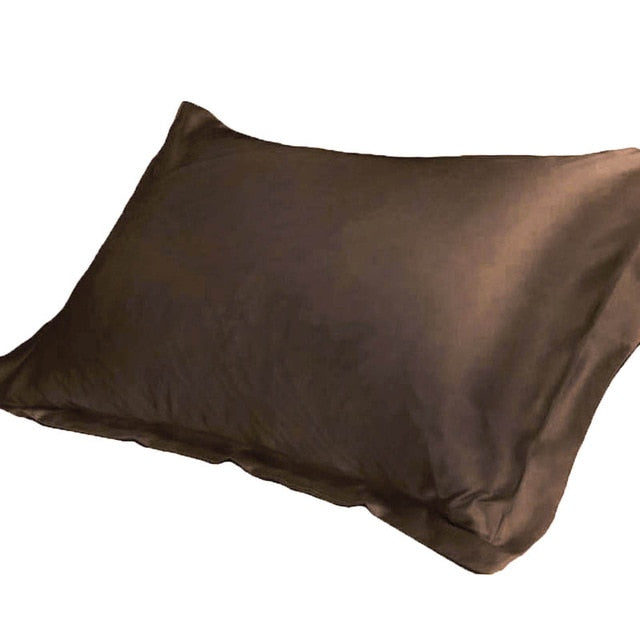 Comfortable Pure Emulation Silk Satin Pillowcase.