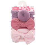 New 3pcs/lot Fashion Baby Nylon Bow Headband.