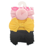 New 3pcs/lot Fashion Baby Nylon Bow Headband.