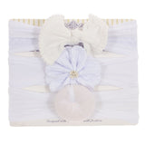 New 3pcs/lot Fashion Baby Nylon Bow Headband.