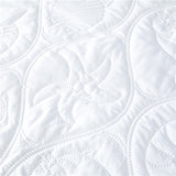 MECEROCK Solid Colour Quilted Embossed Waterproof Mattress.