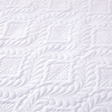 MECEROCK Solid Colour Quilted Embossed Waterproof Mattress.