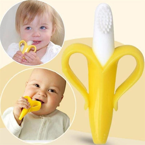 Kids Silicone Training Toothbrush BPA Free.