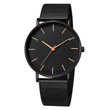 Minimalist Men Fashion Ultra Thin Watches