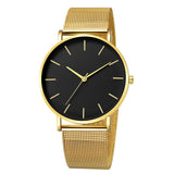 Minimalist Men Fashion Ultra Thin Watches