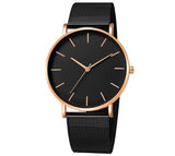 Minimalist Men Fashion Ultra Thin Watches