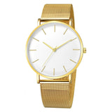 Minimalist Men Fashion Ultra Thin Watches