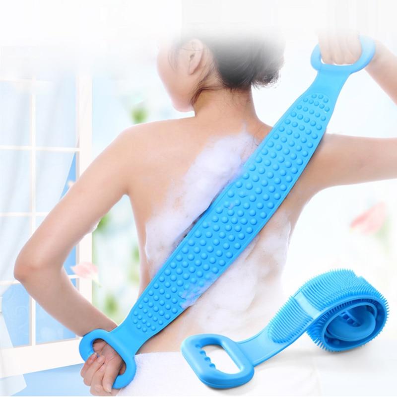 Magic Silicone Bath Towels Body Massage Extended Skin Scrubber.