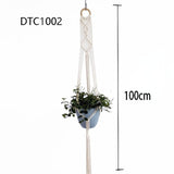 Handmade macrame plant hanger flower/pot.