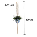 Handmade macrame plant hanger flower/pot.