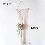 Handmade macrame plant hanger flower/pot.