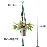 Handmade macrame plant hanger flower/pot.