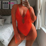 PARAKINI 2021 New Crystal Diamond Bikini Cover Up/Sexy Bodycon.