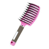 Detangler Bristle Nylon Hairbrush.