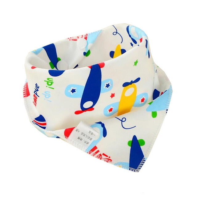 Saliva Towel Baberos Bebes Baby Bibs & Anti drop Rope Super Absorbent.