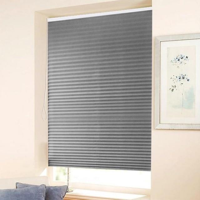 Self Adhesive Pleated Windows Blinds/Curtains.