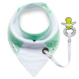 Saliva Towel Baberos Bebes Baby Bibs & Anti drop Rope Super Absorbent.