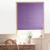 Self Adhesive Pleated Windows Blinds/Curtains.