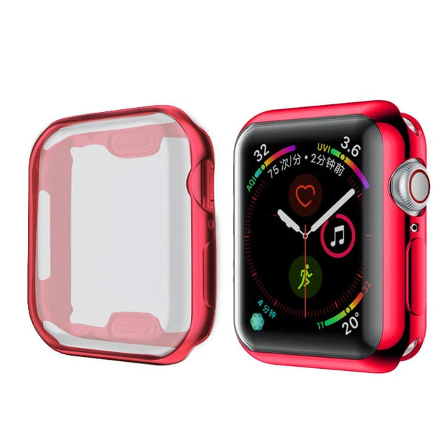 Watch Cover case For Apple Watch series 6/5/4/3/2/1 case 42mm/38mm/40mm/44mm.