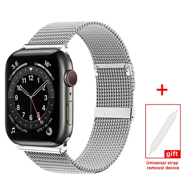 Milanese Loop Bracelet Stainless Steel band For Apple Watch series 1/2/3.